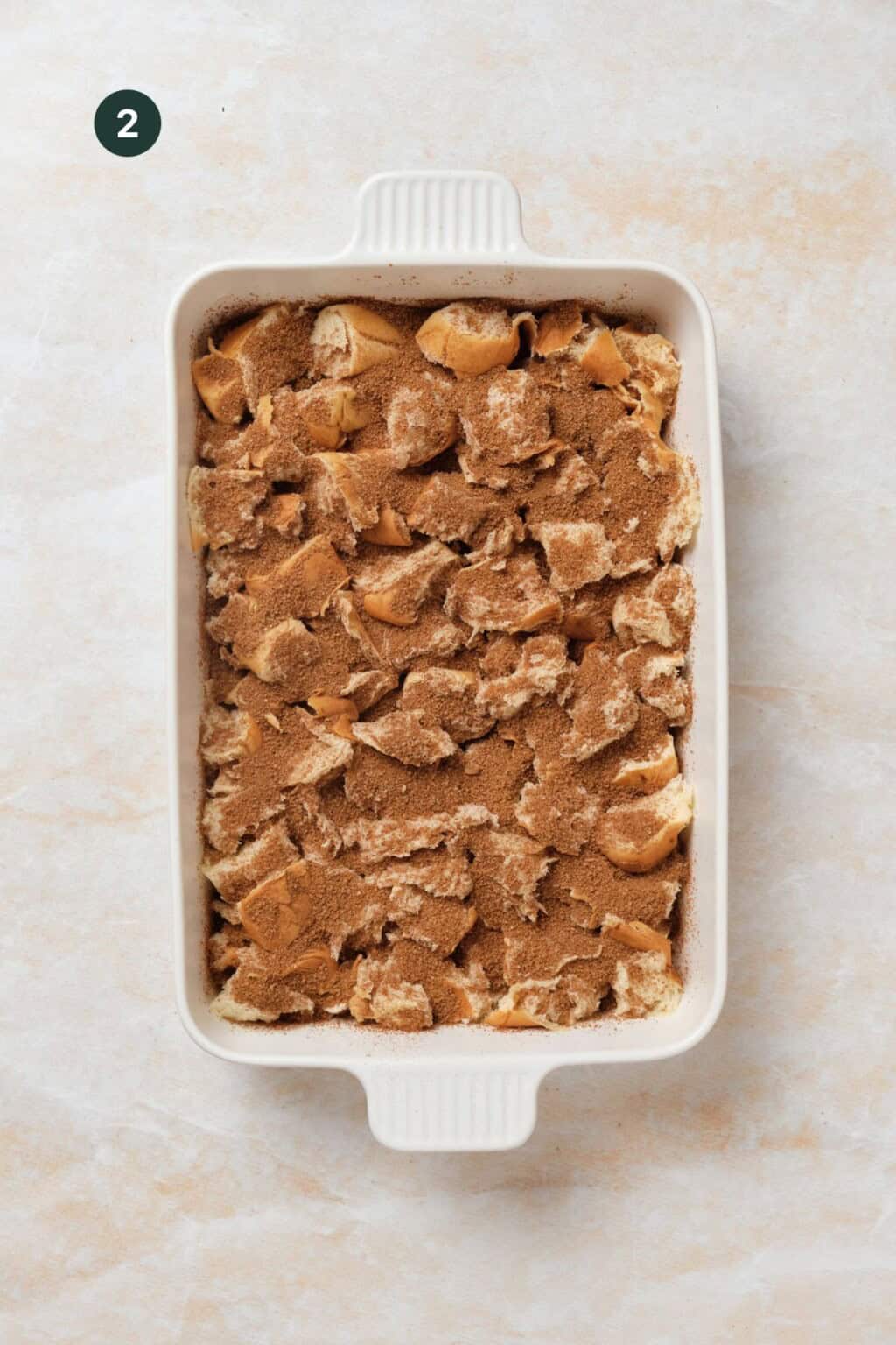 Cinnamon Roll French Toast Egg Bake Oh Snap Macros