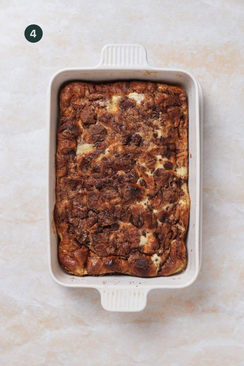 Cinnamon Roll French Toast Egg Bake Oh Snap Macros