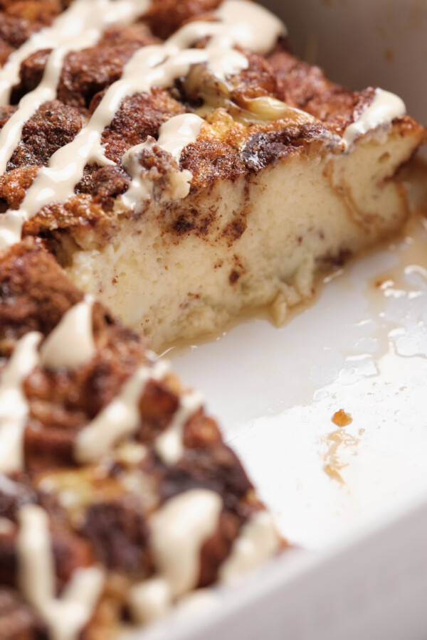 Cinnamon Roll French Toast Egg Bake Oh Snap Macros