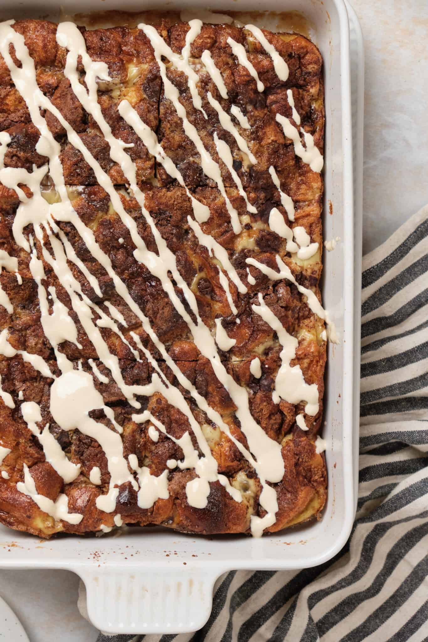 Cinnamon Roll French Toast Egg Bake Oh Snap Macros