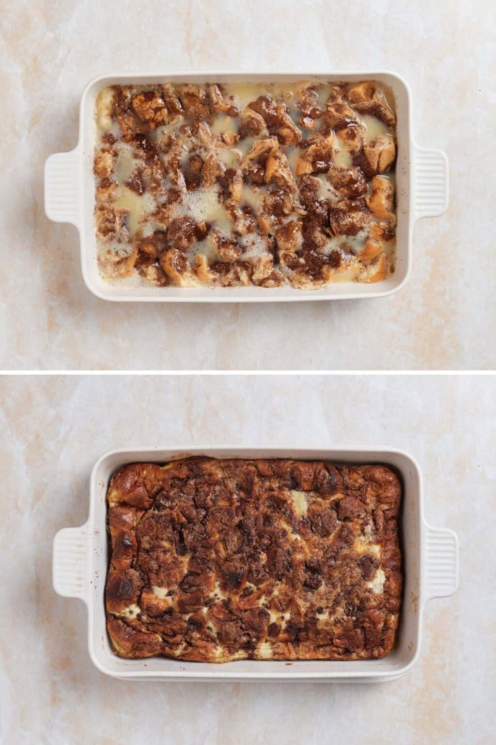 Cinnamon Roll French Toast Egg Bake Oh Snap Macros