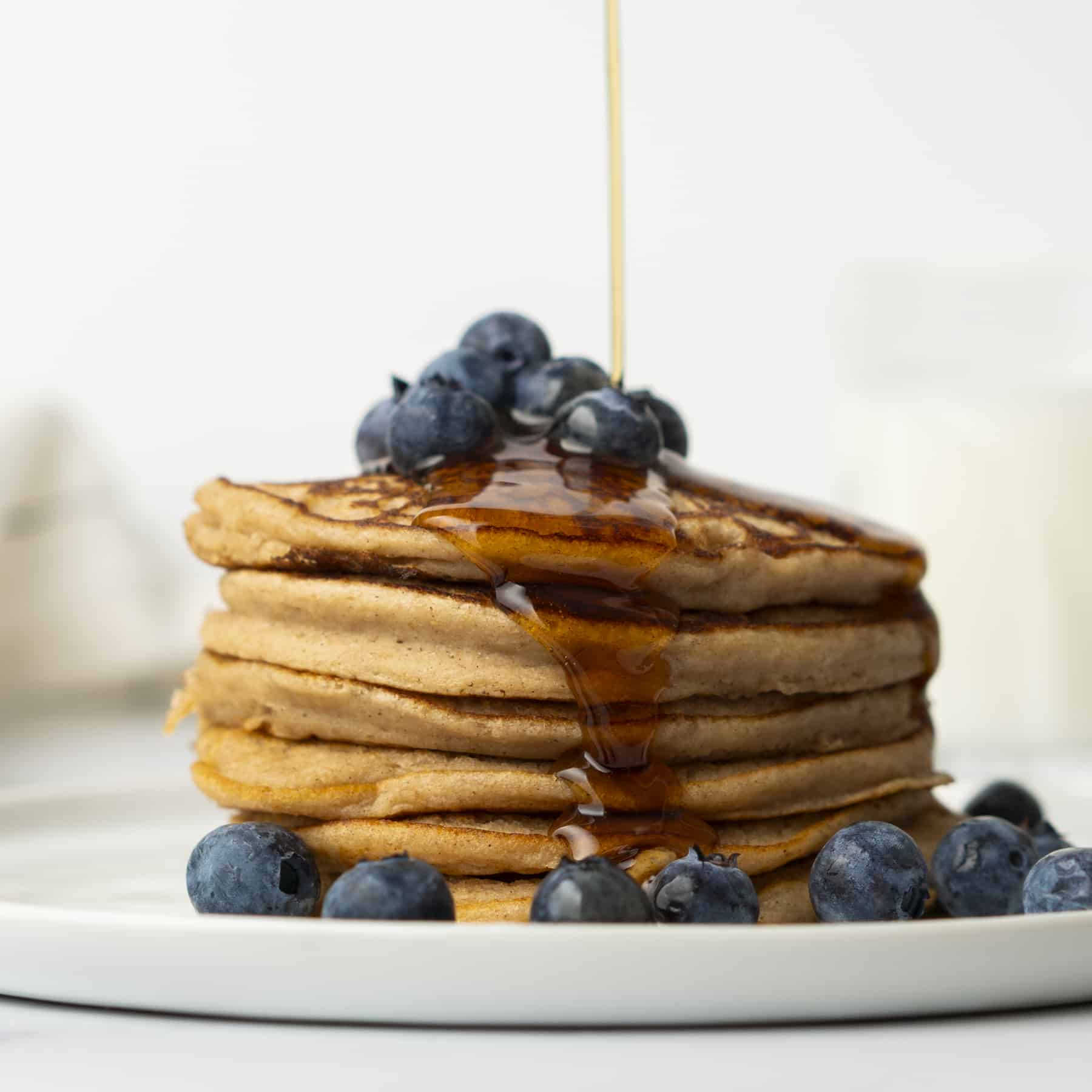 Easy Ricotta Protein Pancakes with Boxed Mix