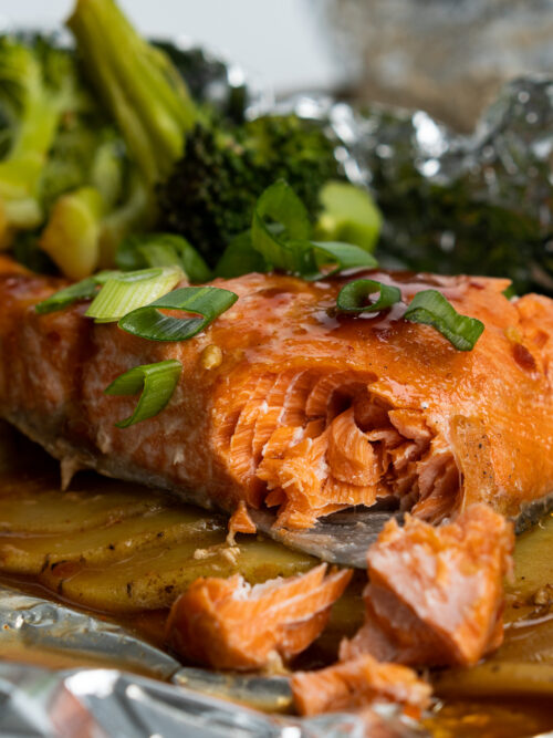 salmon foil packets
