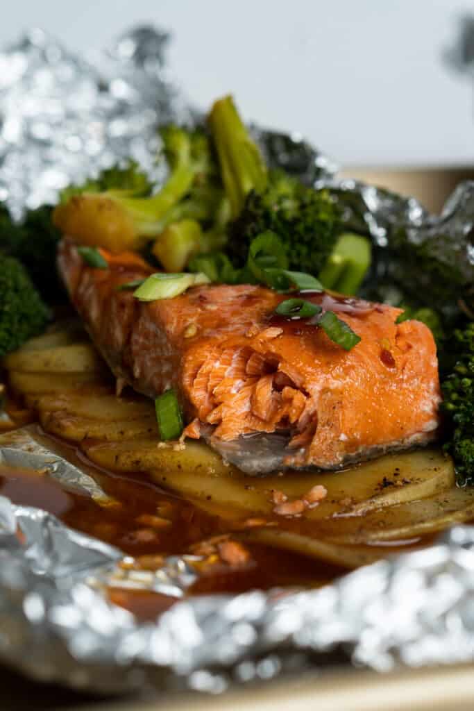 salmon foil packets