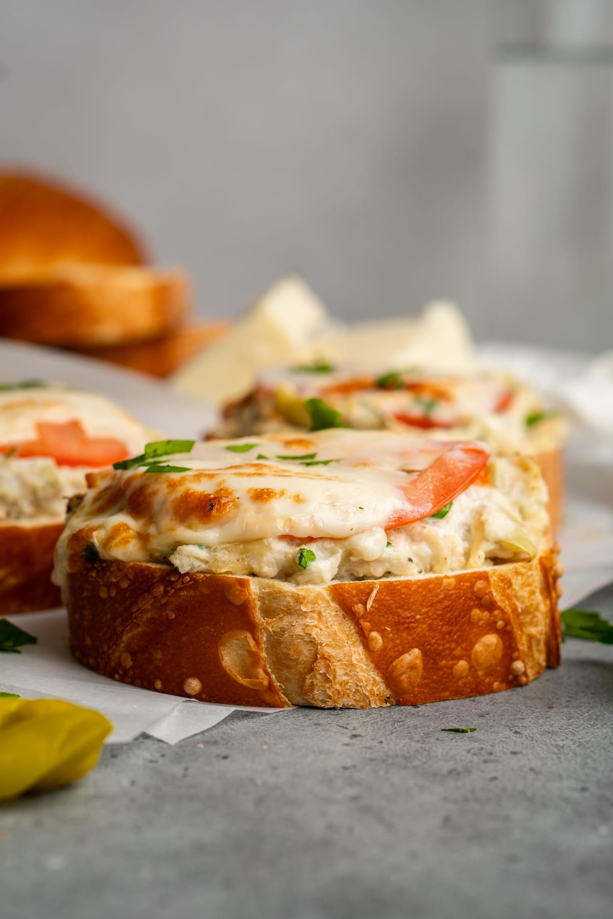 Crab and Artichoke Sandwich