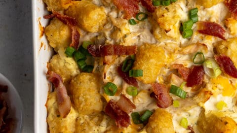 Cracked Out Tater Tot Casserole