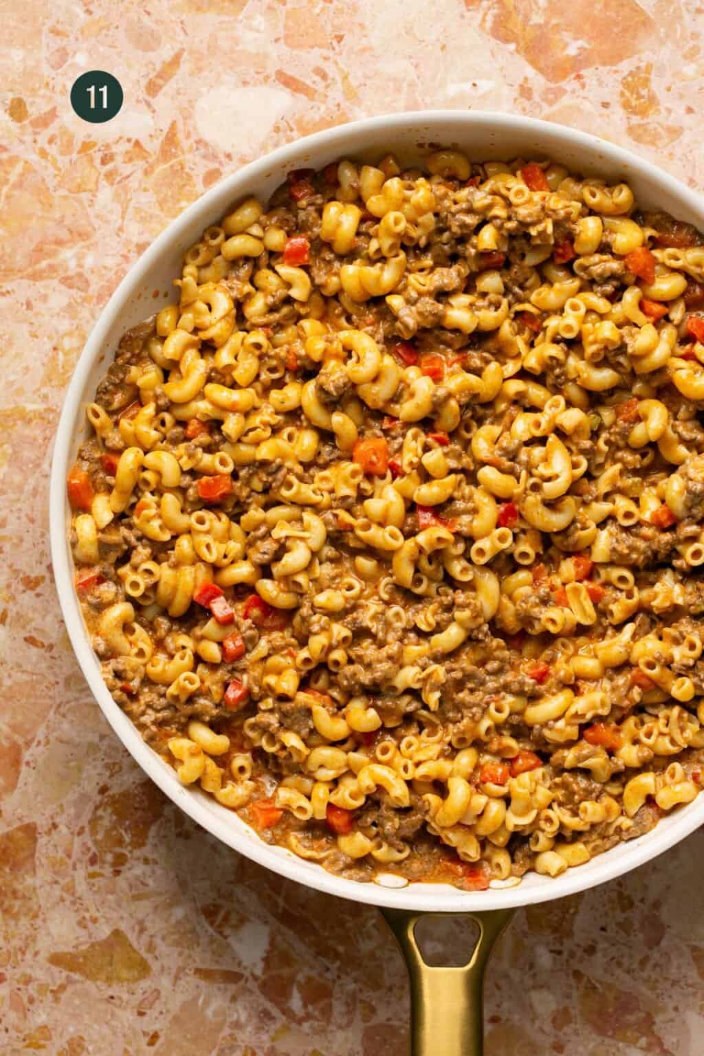 High Protein Taco Mac and Cheese Oh Snap Macros