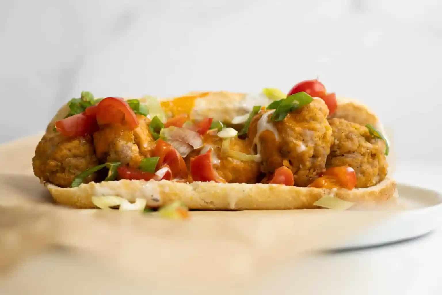 Buffalo Italian Chicken Meatballs