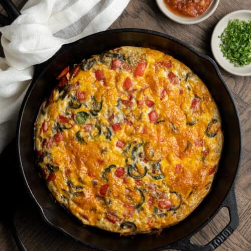 Southwest Frittata - Oh Snap Macros