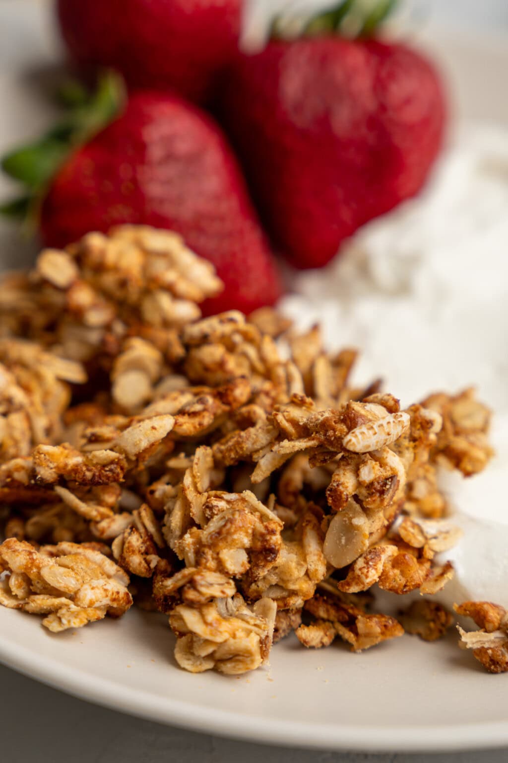 Homemade Healthy Vanilla Granola Recipe Oh Snap Macros