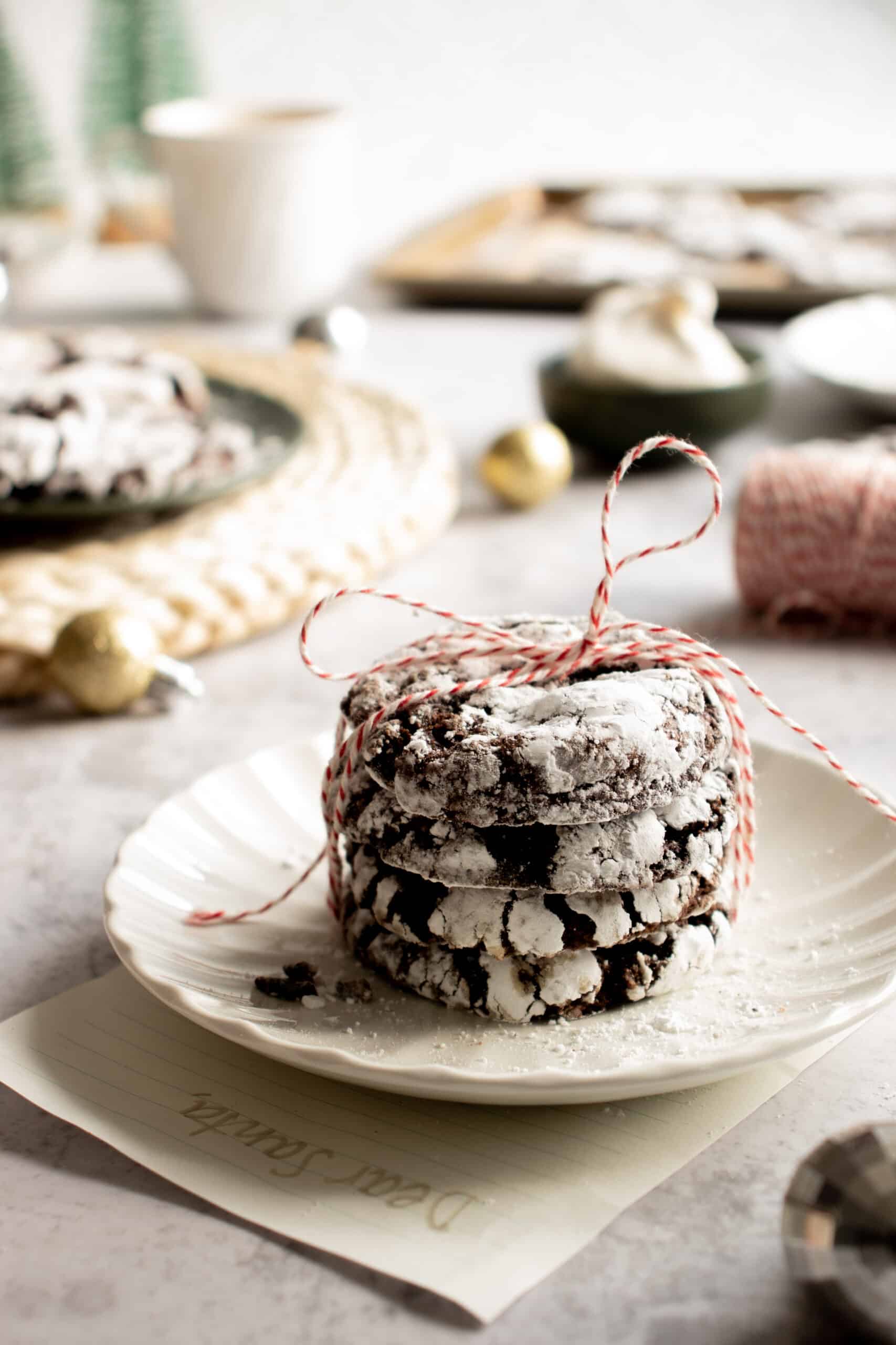 Easy Chocolate Crinkle Cool Whip Cake Mix Cookies