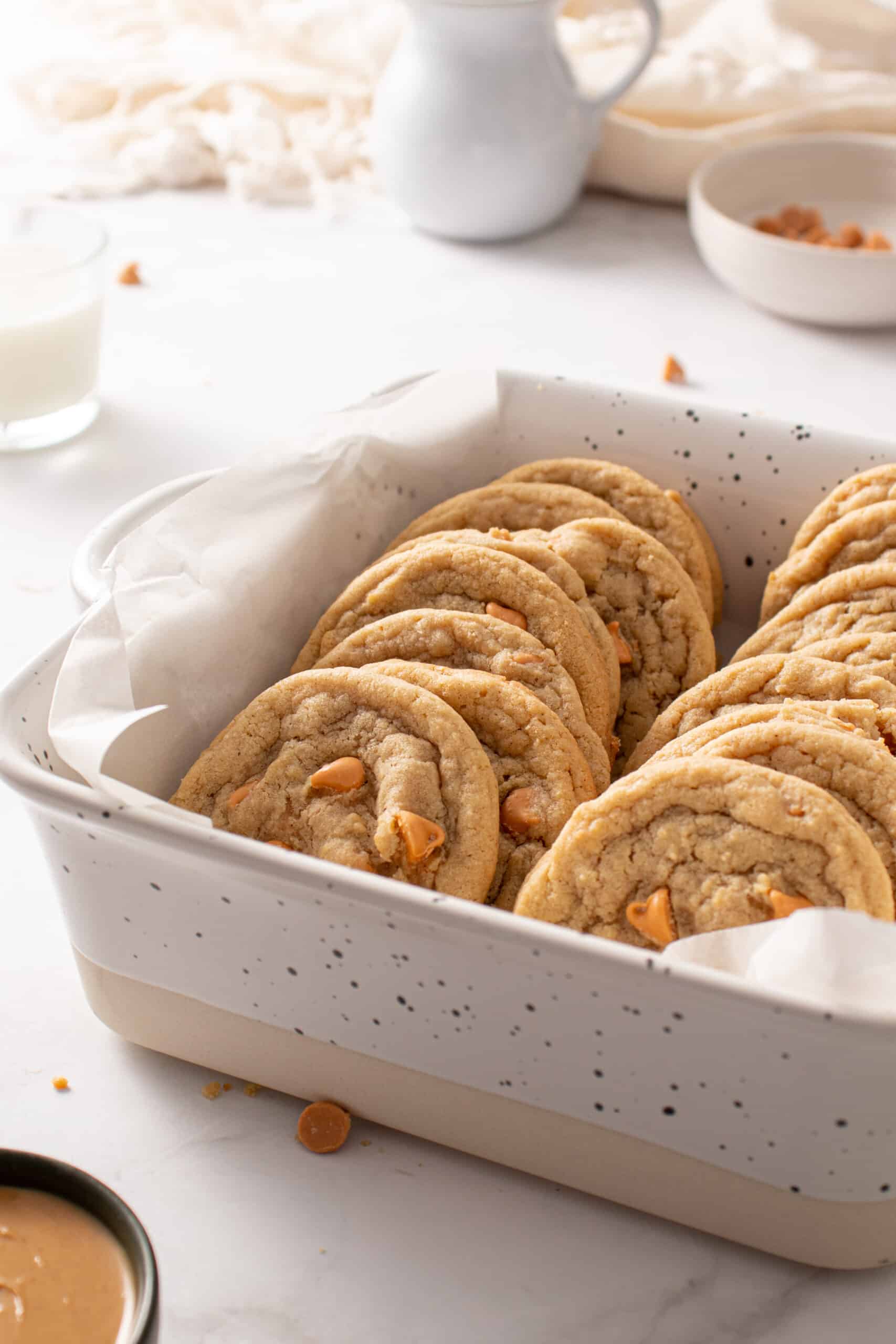 Chewy and Crispy Double Peanut Butter Cookies Oh Snap Macros