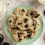 Cookies on a plate.