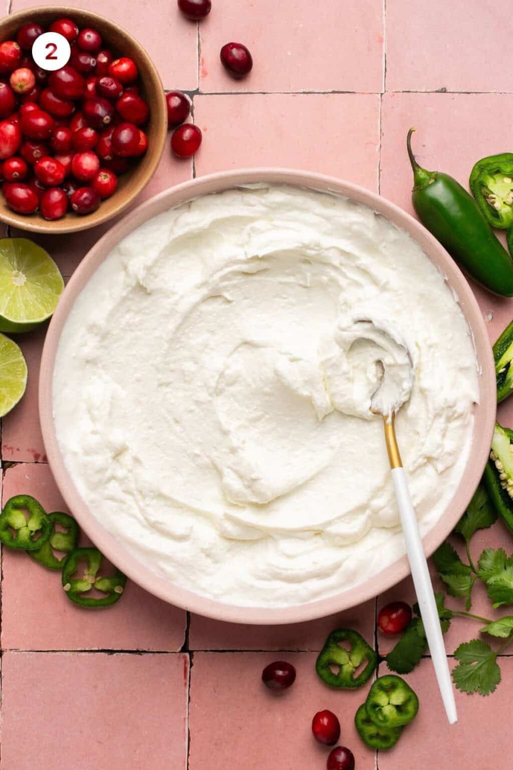 High Protein Cranberry Jalapeno Dip - Oh Snap Macros