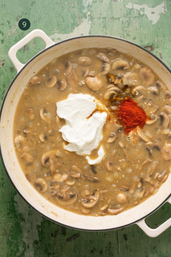 Easy Beef Stroganoff With Greek Yogurt 30 Minute Meal Oh Snap Macros easy-beef-stroganoff-with-greek-yogurt-30-minute-meal-oh-snap-macros