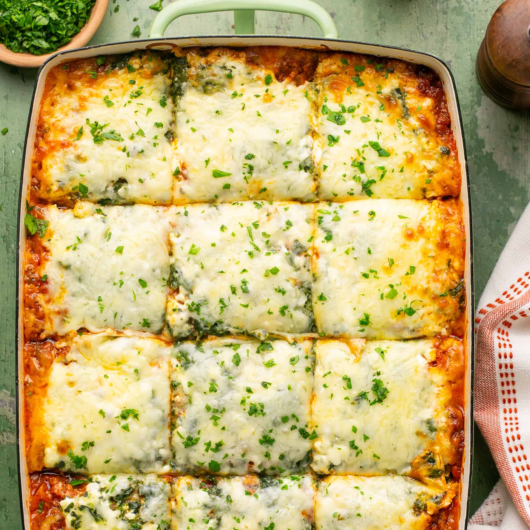 Lasagna recipe online with cottage cheese