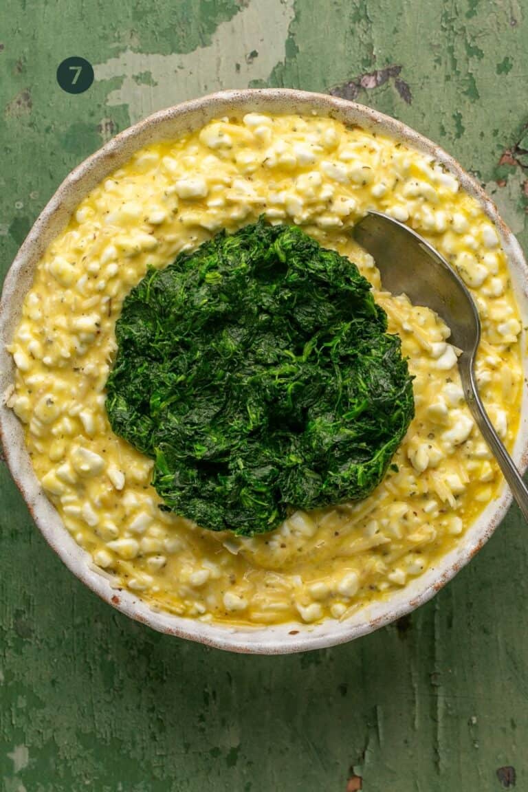 Beefy Cottage Cheese and Spinach Lasagna (oven ready noodles) Oh Snap