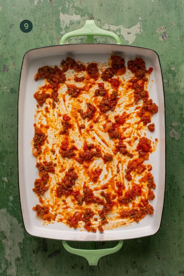 Beefy Cottage Cheese and Spinach Lasagna (oven ready noodles) - Oh Snap ...