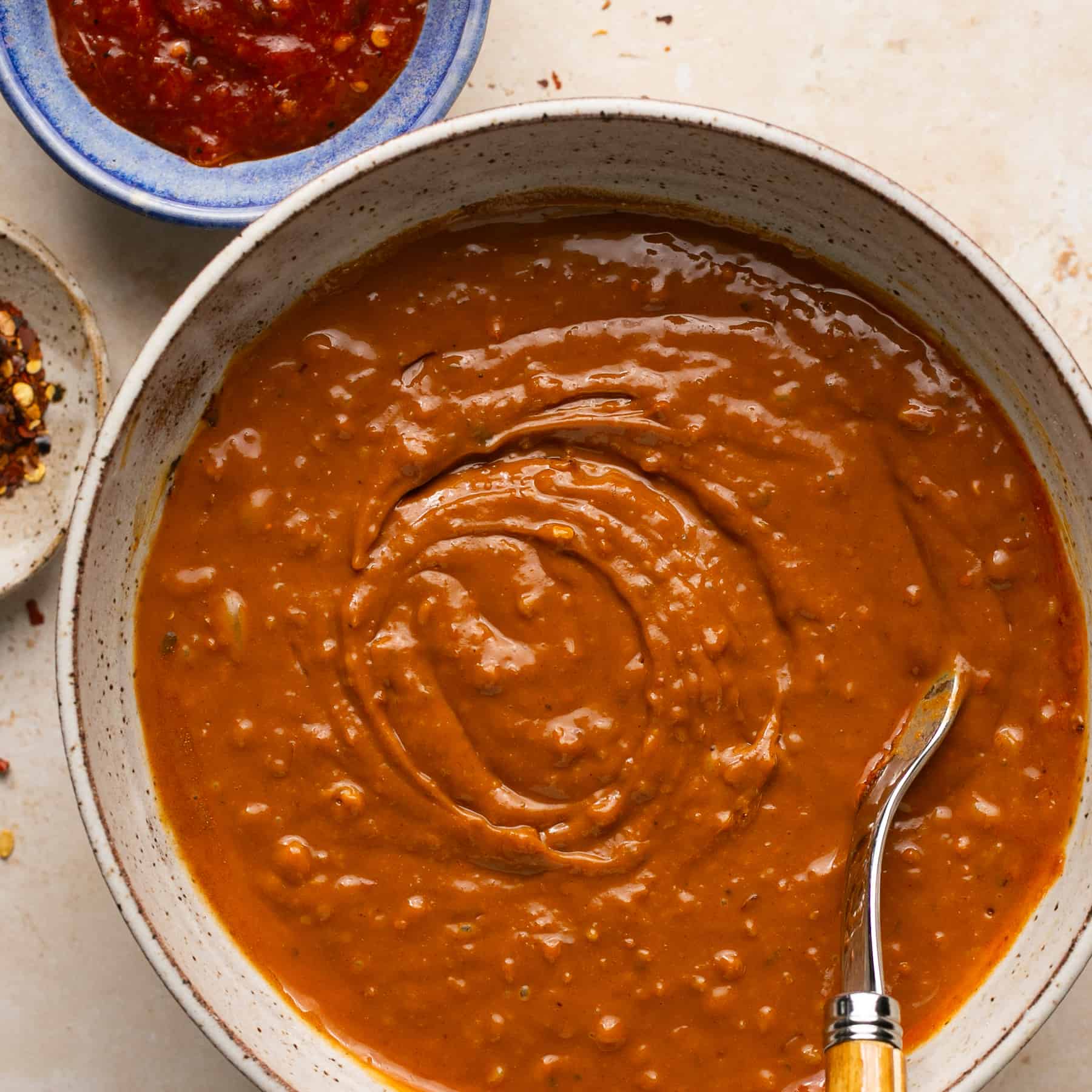 Homemade Lower Calorie Peanut Sauce (made with PB2)
