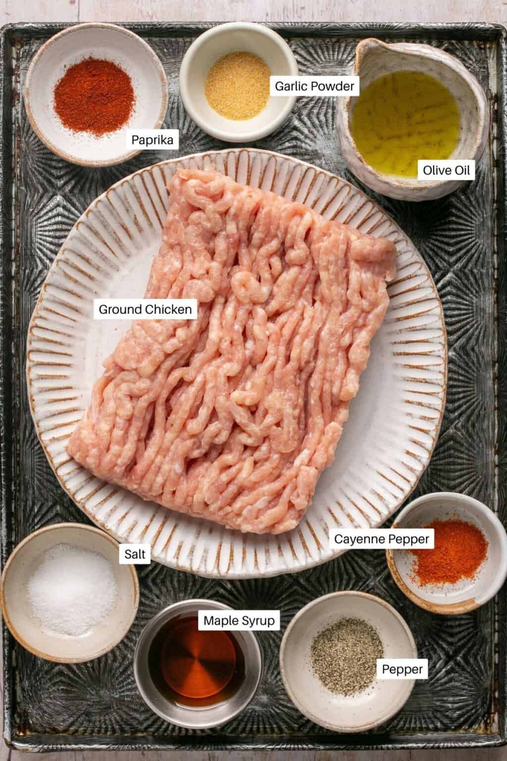 Homemade Maple Chicken Sausage Breakfast Patties Oh Snap Macros