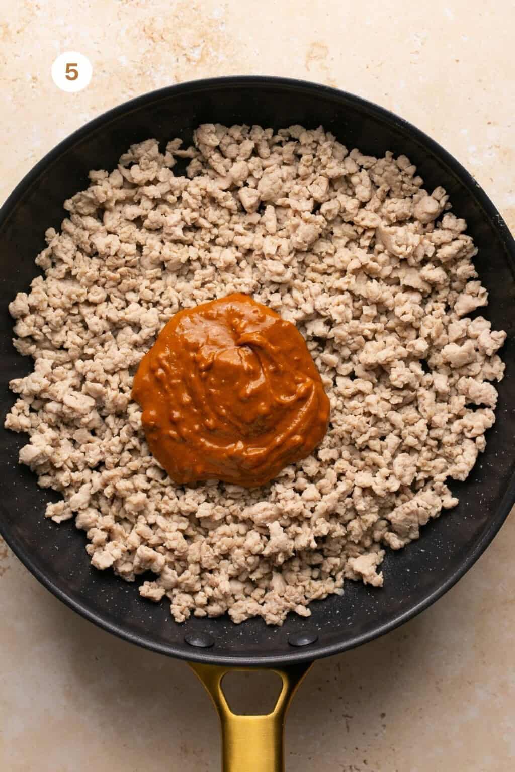 Peanut Chicken Lettuce Wraps with LowFat Sauce Oh Snap Macros