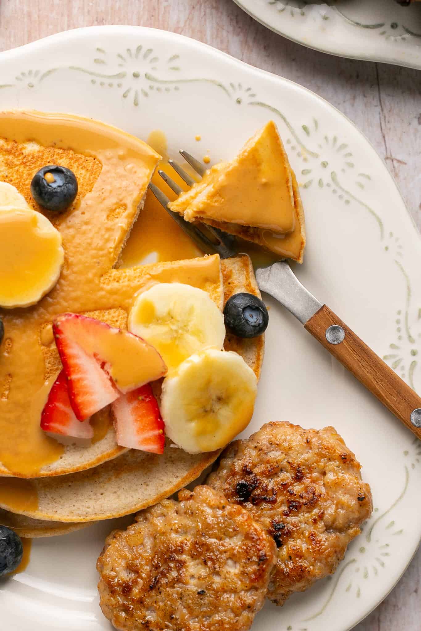 Easy Protein Pancakes (without protein powder) Oh Snap Macros