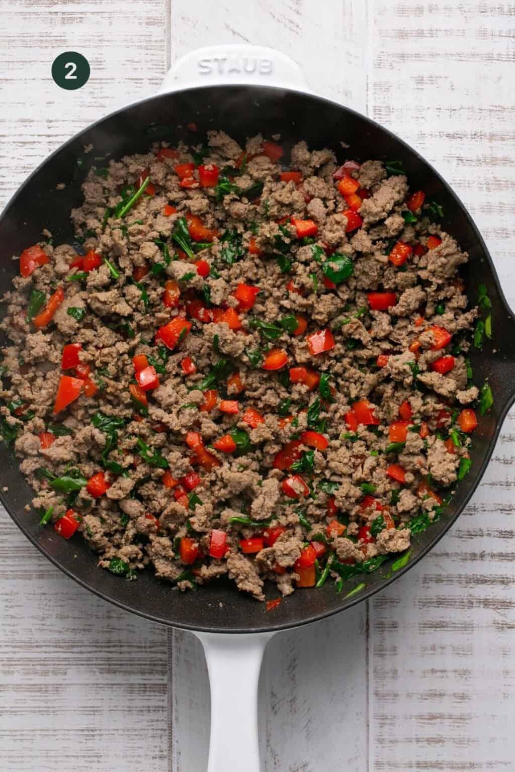 Cheesy Oven Baked Egg White Bites with Turkey Sausage Oh Snap Macros