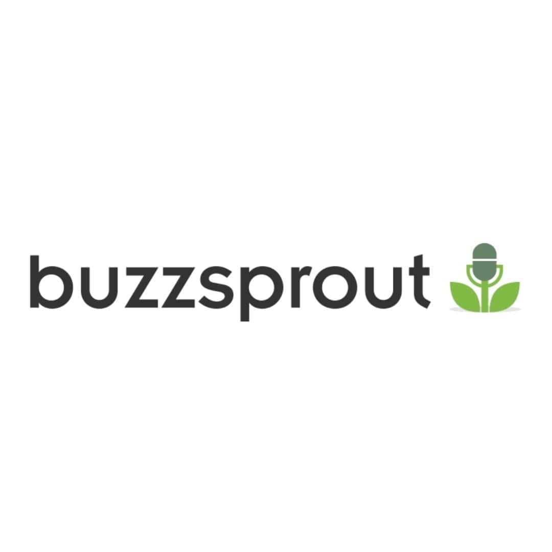 Buzzsprouts podcast logo.