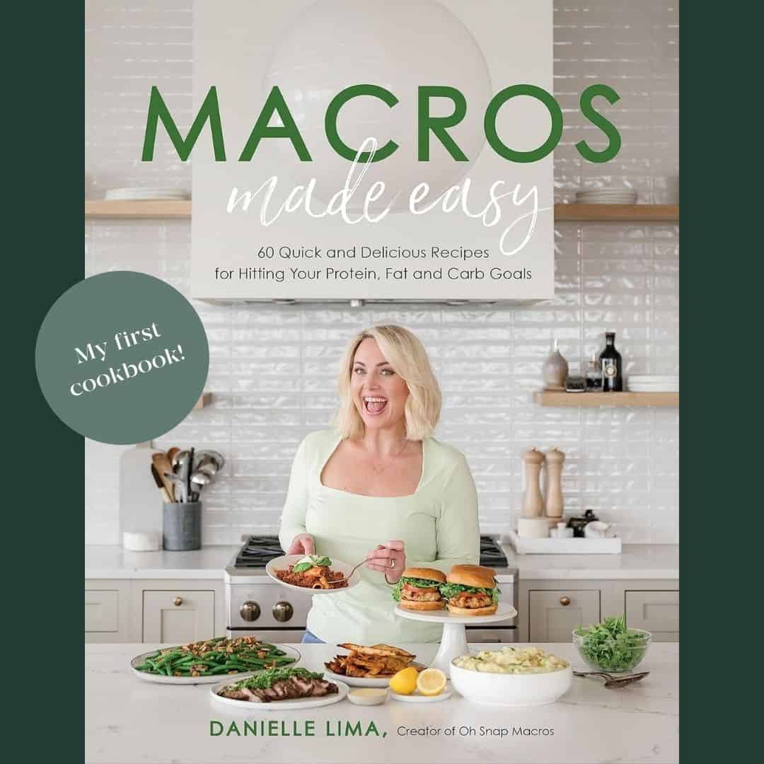 Cover of Danielle's cookbook.