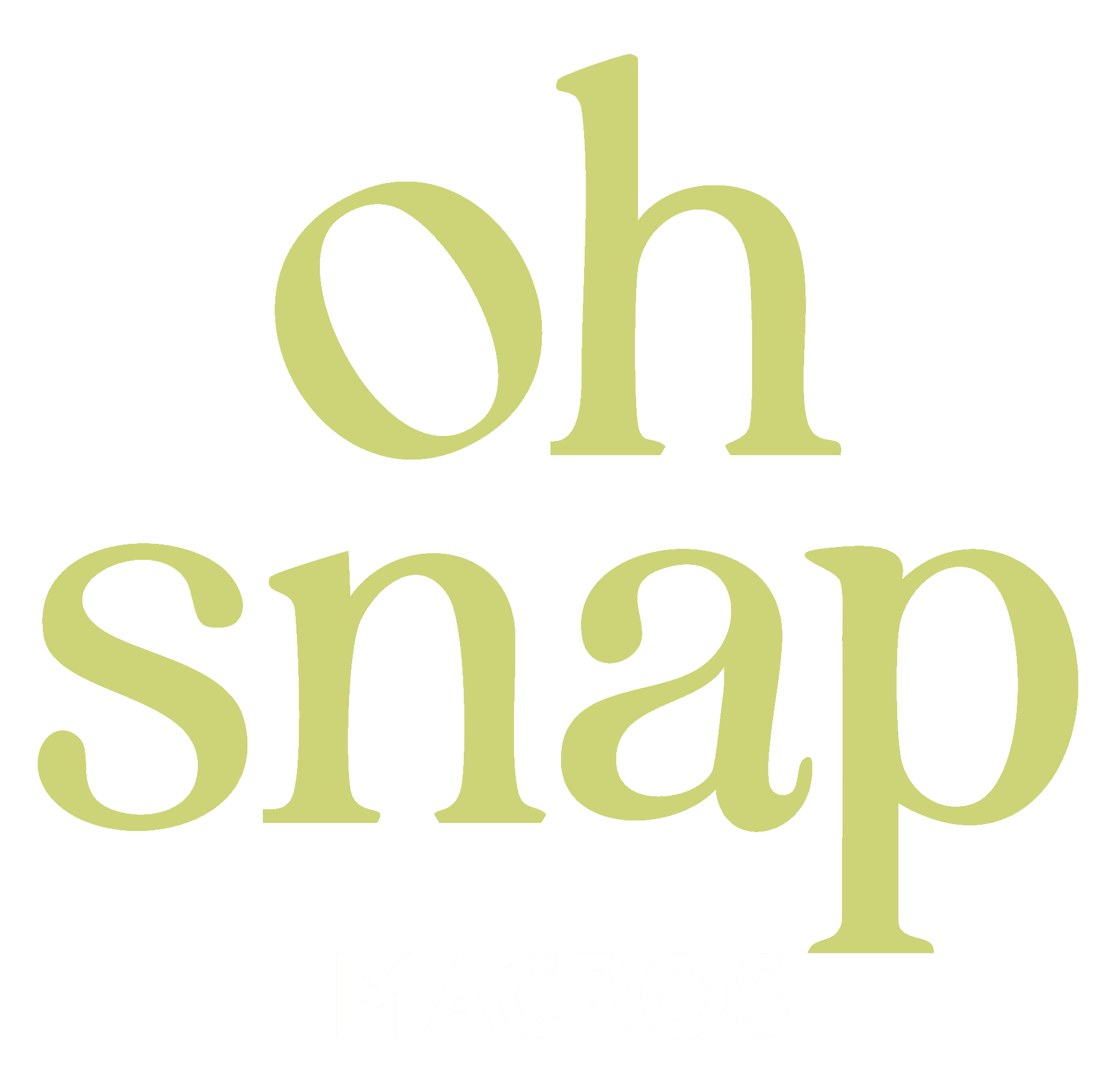Meal Plans Oh Snap Macros