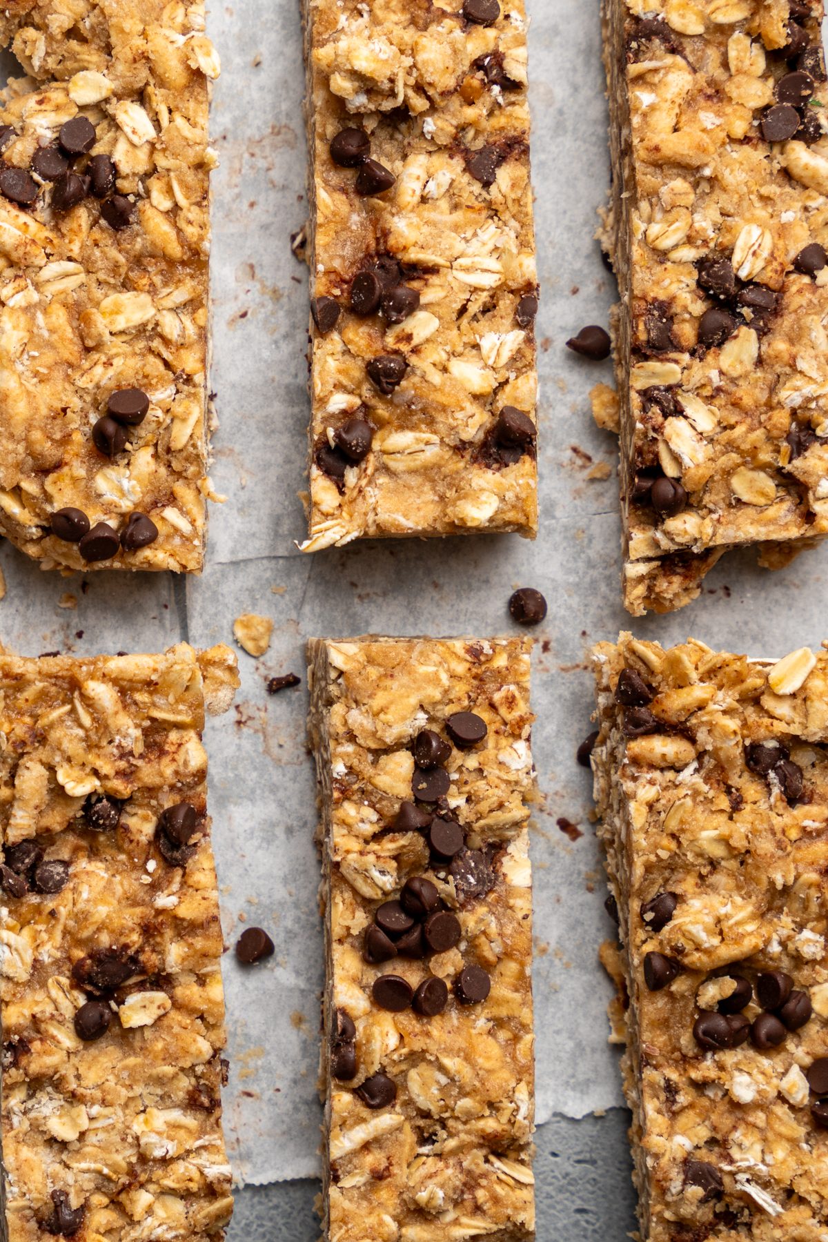 Chewy Chocolate Protein Granola Bars - Oh Snap Macros