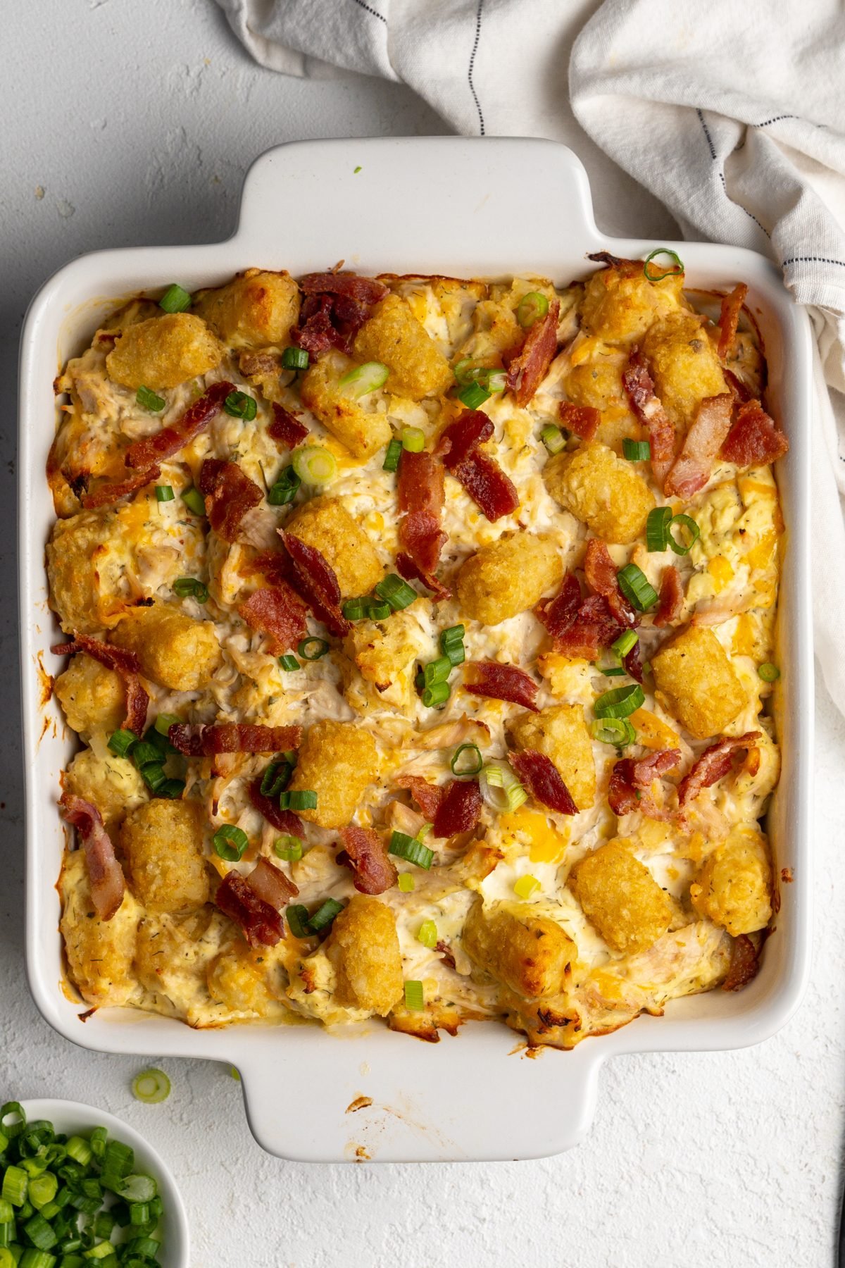cracked out tater tot casserole