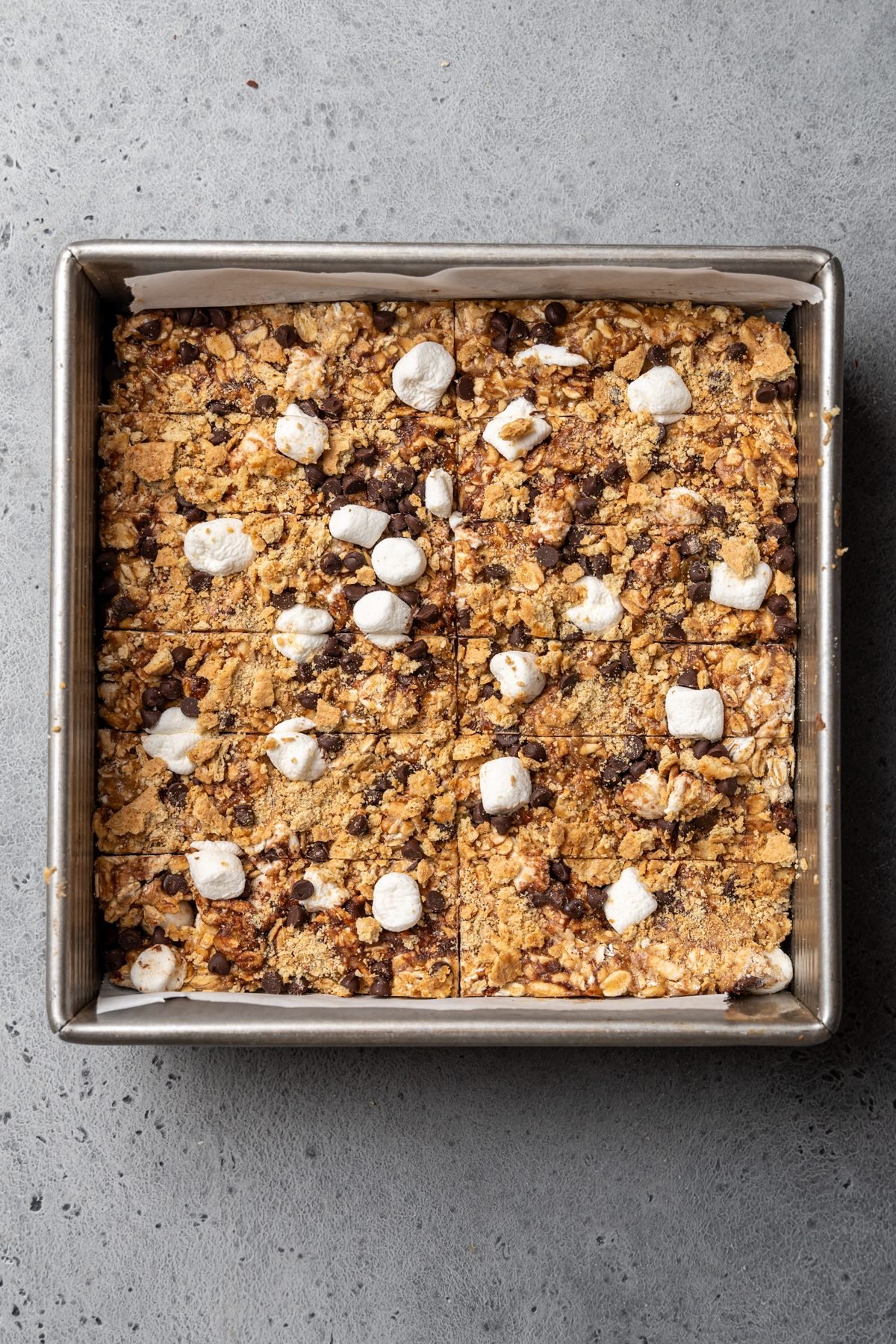 s'mores chewy bars